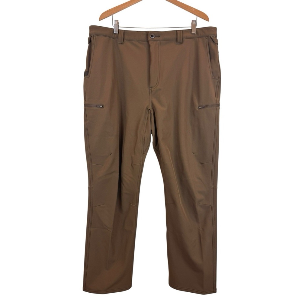 Duck Camp M's Tracker Pant Men 40Rx30 4-way Stretch‎ Durable Nylon Pin Oak Brown